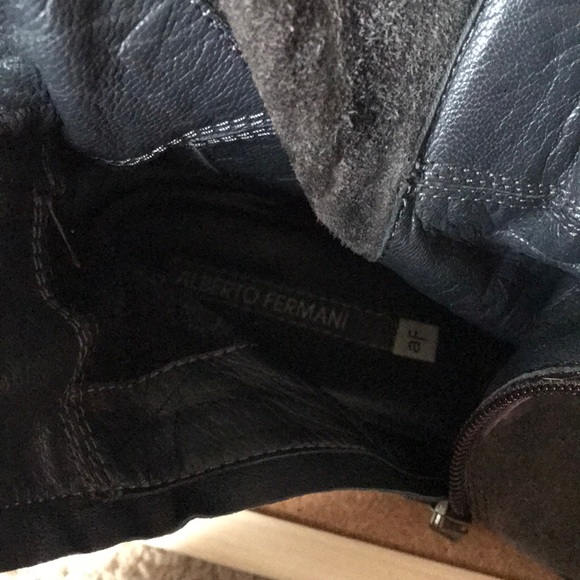 Brown Leather Suede mid boots - Picture 7 of 7